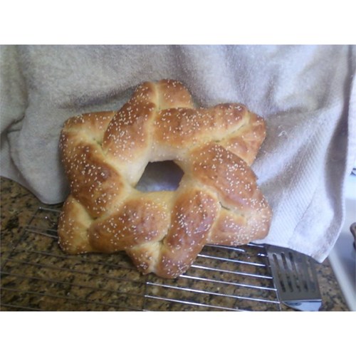 Hanukkah Star Challah