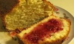 Old Fashioned Pound Cake with Raspberry Sauce