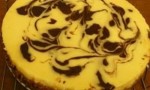 Orange Chocolate Swirl Cheesecake