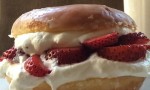 Glazed Doughnut Strawberry Shortcake