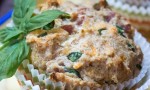 Spam®, Cheese, and Spinach Muffins
