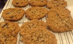 Oatmeal Cherry Walnut Cookies