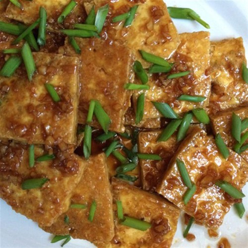 Maple-Lemon Tofu